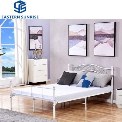 European and American Style Furniture on Sale Flower Design Day Bed