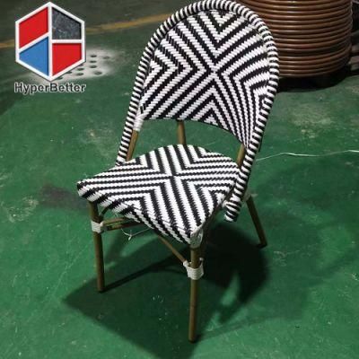 Bistro Synthetic Rattan Chair Price From Factory Directly