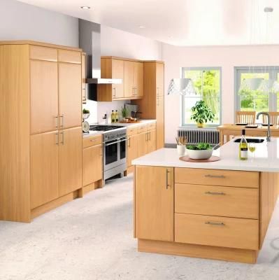 Custom European Style Warm Design Melamine Furniture Kitchen Cabinets