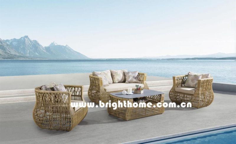 Aluminium Frame Wicker Outdoor Sofa Furniture