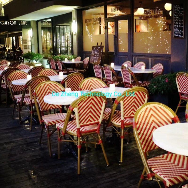 High Quality Ventilate Textilene Mesh Outdoor Furniture Cafe Restaurant Hotel Furniture
