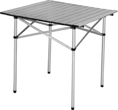Lightweight Outdoor Aluminum Portable Folding Table Customizable Foldable Camping Picnic Table and Chairs