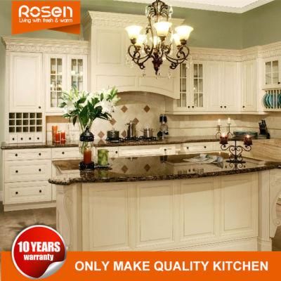 European Style Customized Solid Wood Home Furniture Kitchen Cabinet