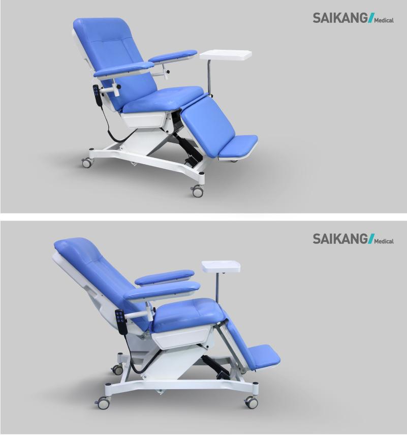Ske-180 High Quality Medical Blood Chair 5 Function Adjustable Patient Electric Dialysis Chair Manufacturers