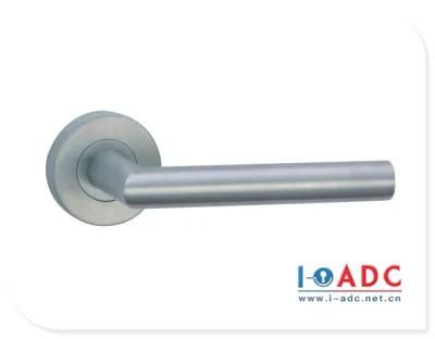 Custom Wholesale Stainless Steel Glass Door Lock Handle with Lock for Commercial Door