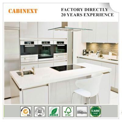 Modern Modular Organize Frameless MDF Thermofoil Kitchen Cabinets High Glossy