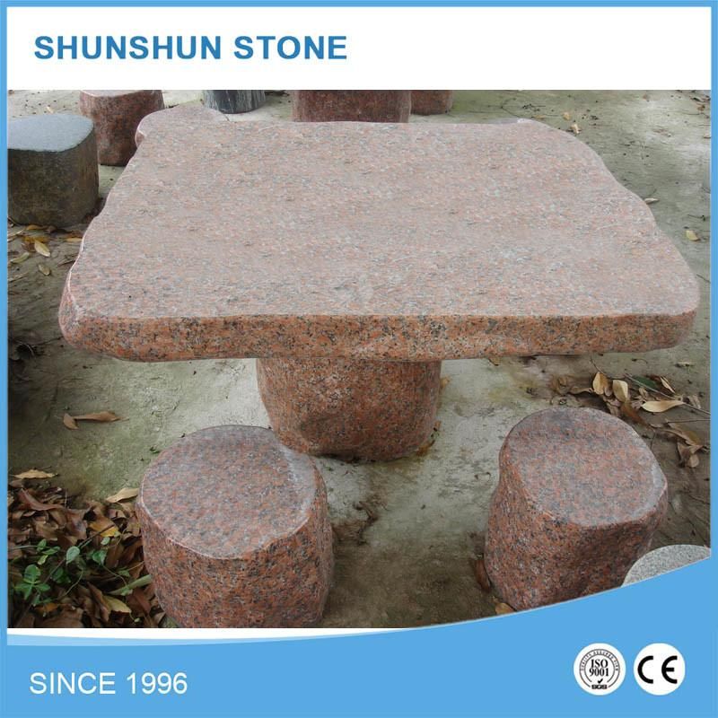 Hot Sell Cheap Garden Stone Chairs and Table