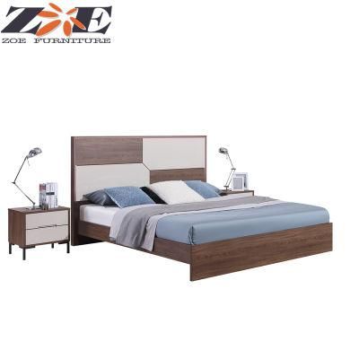 Modern Cheap MDF Bedroom Furniture King Size Bed