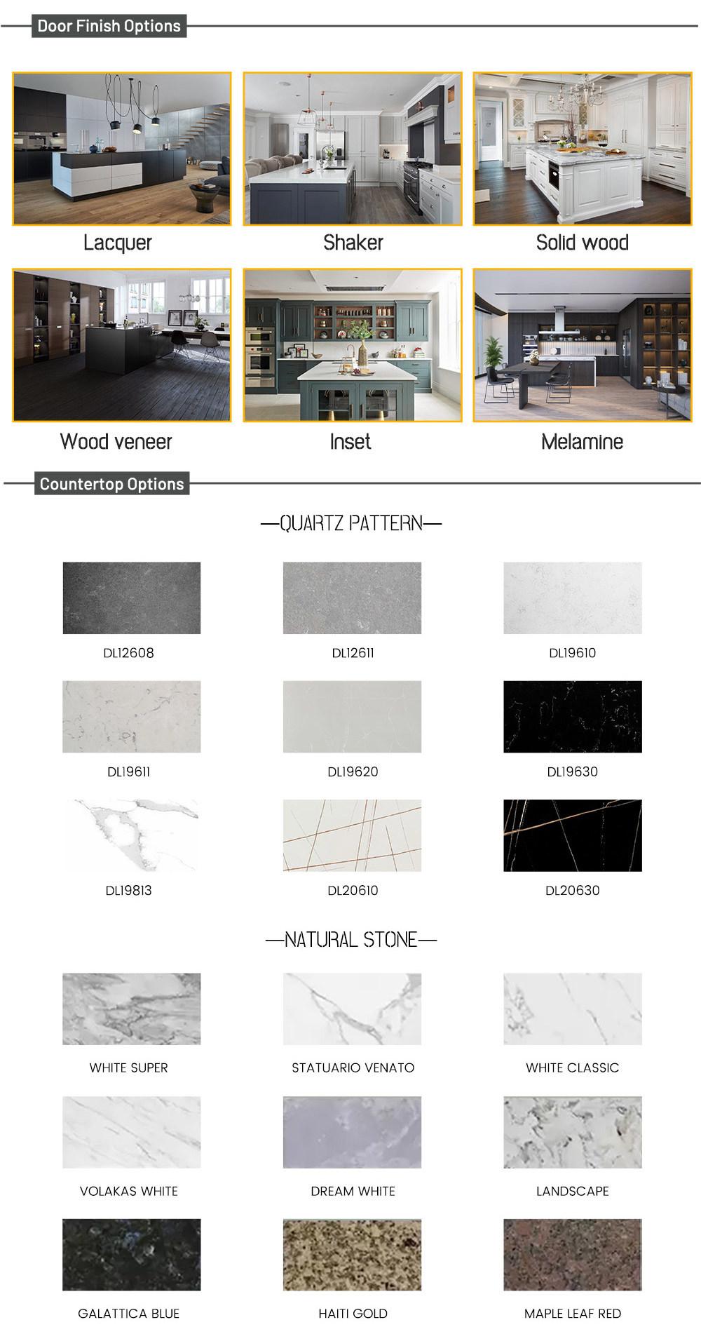 New Fashion Dark Grey Matte 2PAC Finish Modern Style Plywood Kitchen Cabinets