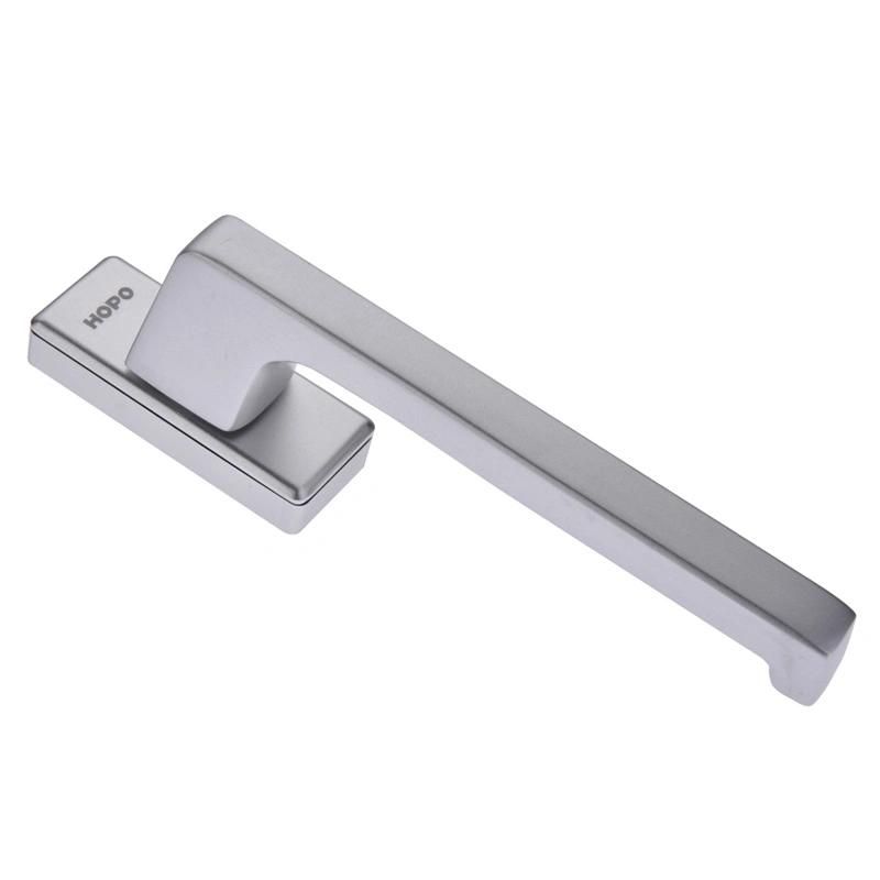 High Quality Aluminum Spindle Silver Door Handle