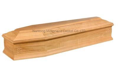 Handmade Carving Wooden Coffin