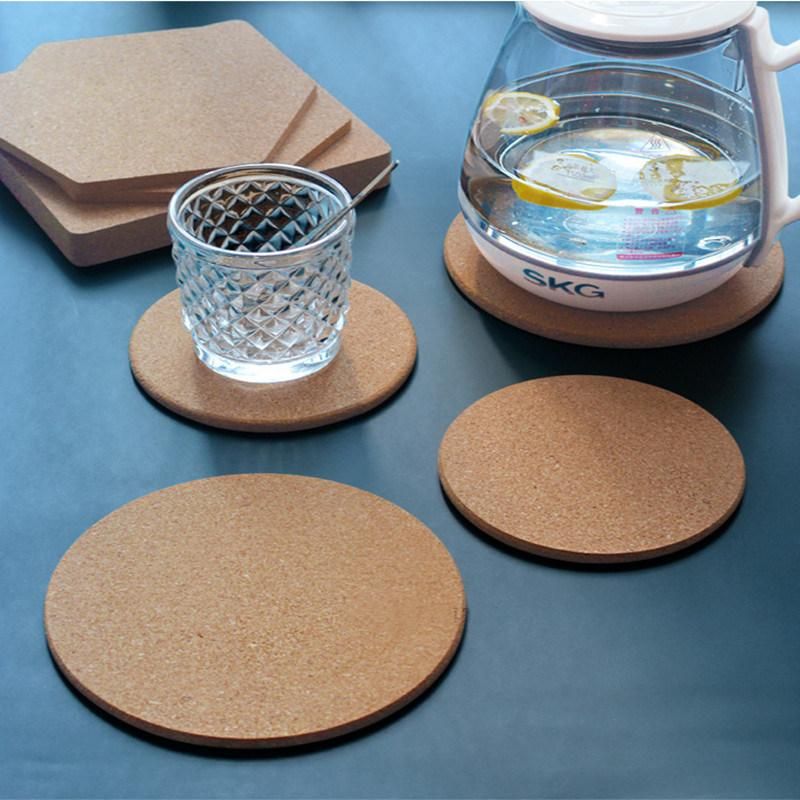 China Factory Offer Cork Pads with Adhesive Back Ideal for Cabinets on Table Top Items to Prevent Scratch