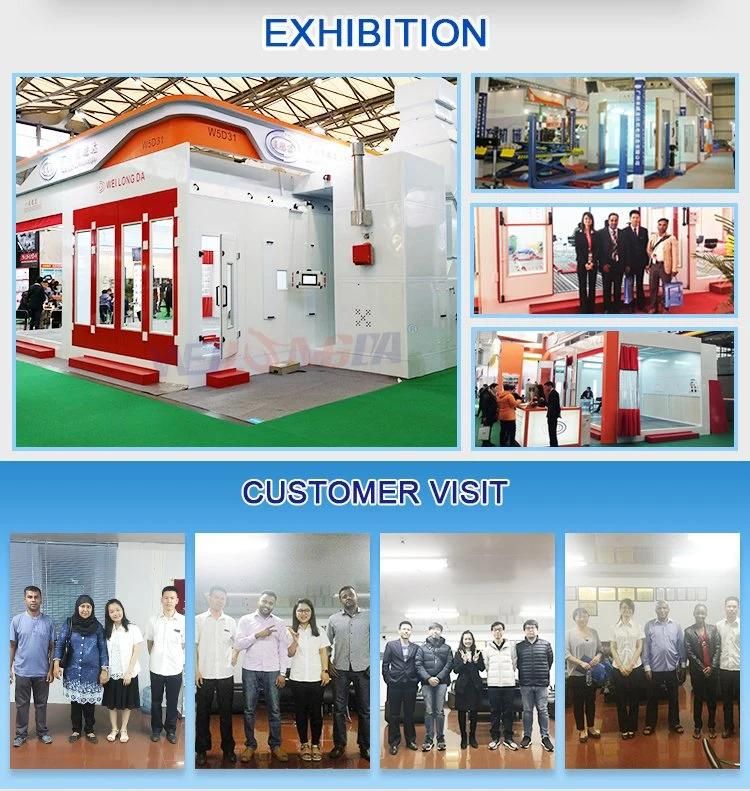 Wld8400 European Countries Water Based Paint Spray Booth