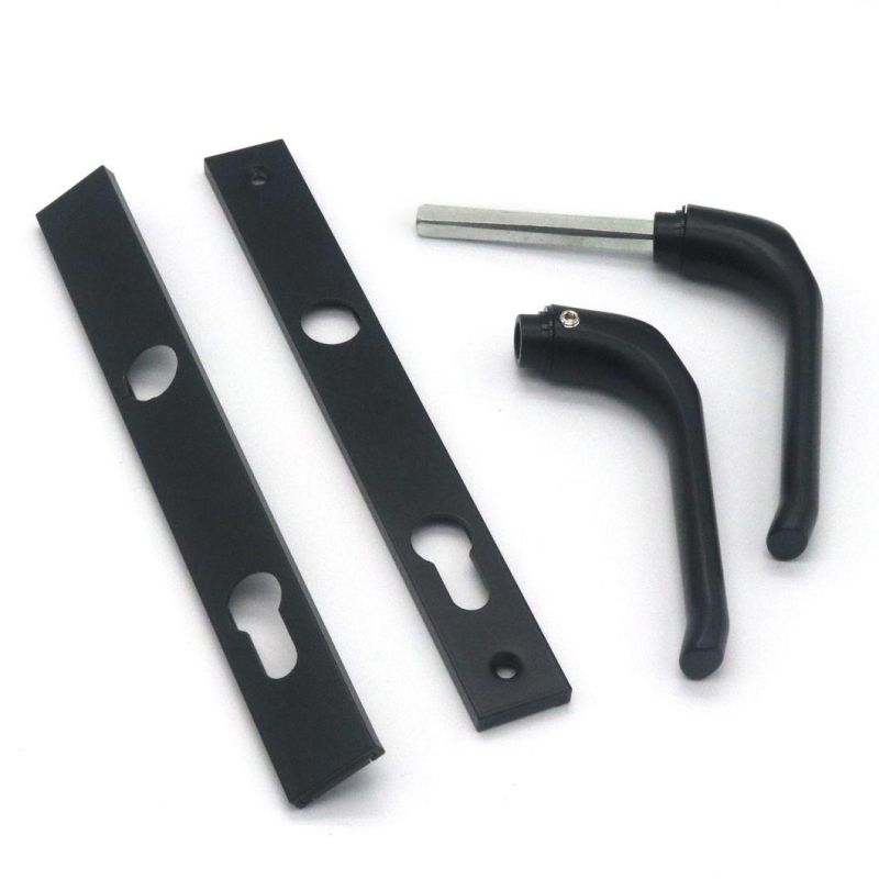 PVC Aluminum Material Lever Type Door Handle for Aluminum Door