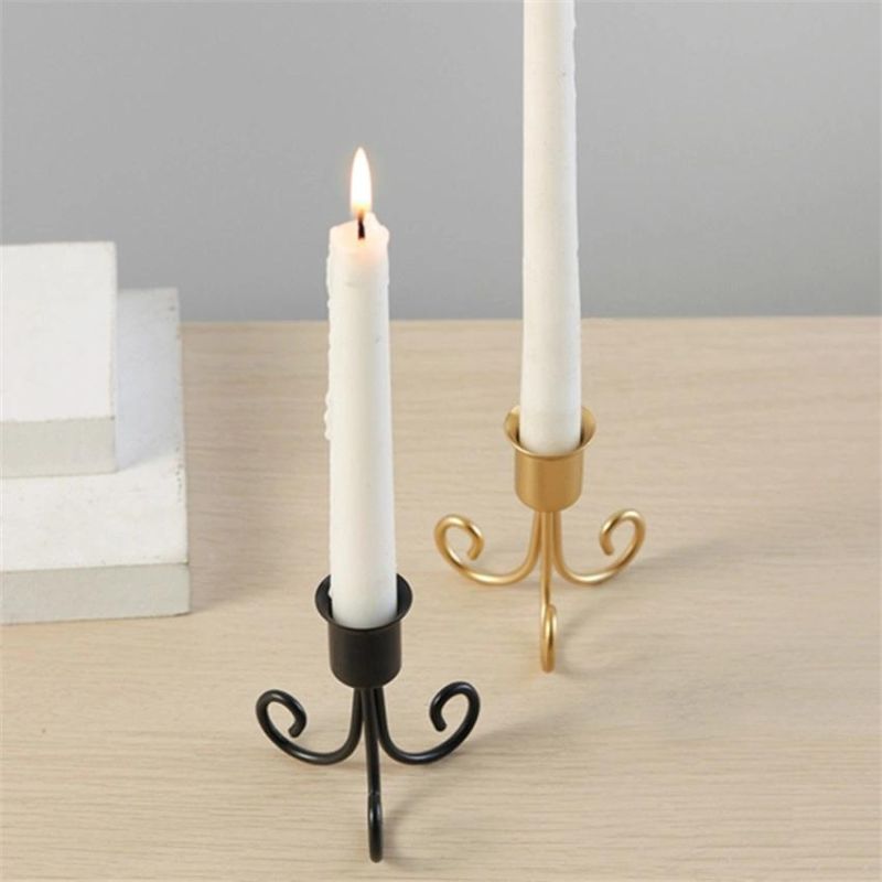 Retro Ins Candlestick Custom Candlelight Dinner Props Wedding Candle Cup Candlestick