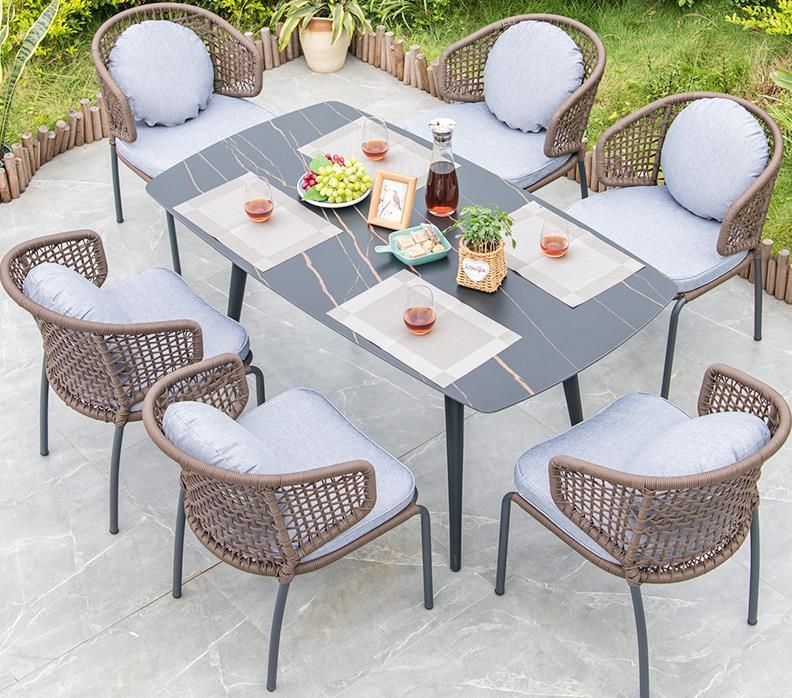 Outdoor Garden Furniture Outdoor Patio Table and Chair Rattan Outdoor Furniture