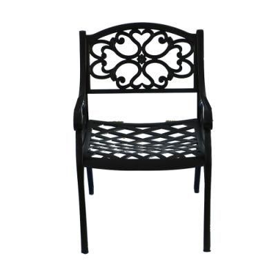 Garden Dining Chair High Quality Stackable Dining Chair Armrest Garden Chair