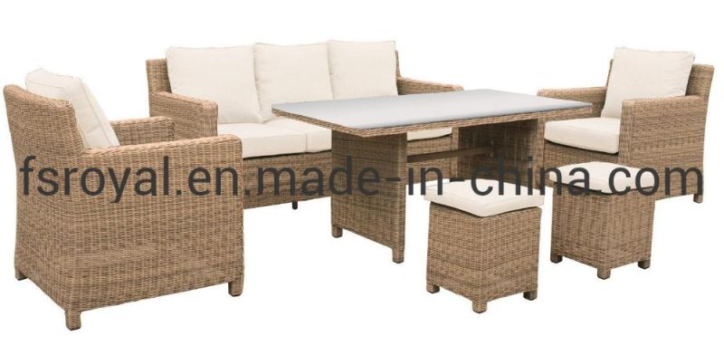 Modern Outdoor Leisure Aluminum Restaurant Set Garden Home Table and Chairs Hotel Dining Furniture