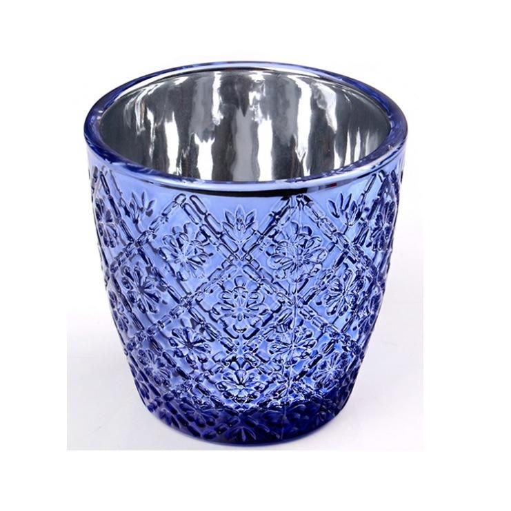 European Style Colorful Decorative Candle Jars Taper Candle Holder