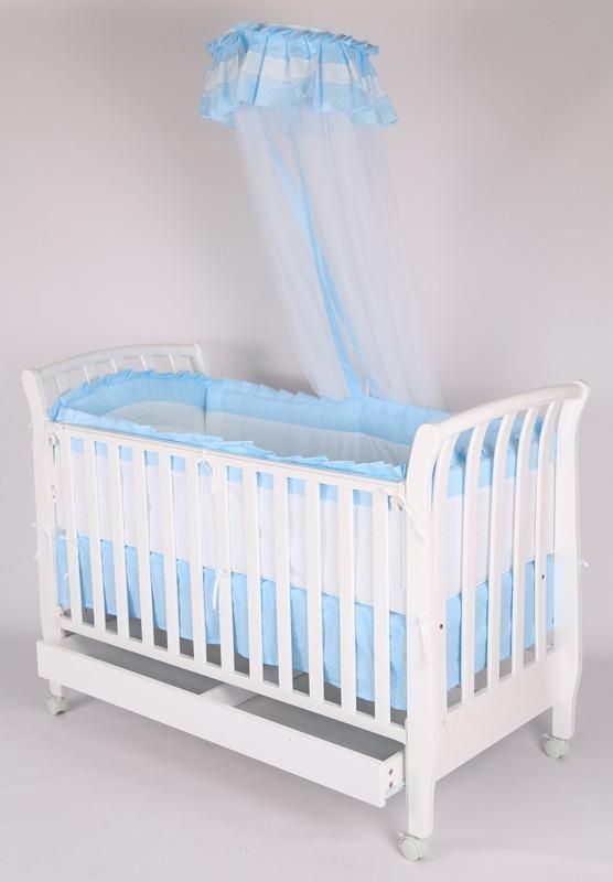 Multifunction Portable Swinging Pine Solid Wooden Baby Cot Crib