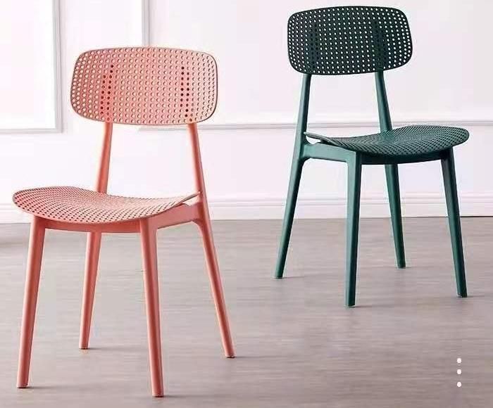 Replica North European Stackable PP Plastic Ins Perforated Hollow Chair