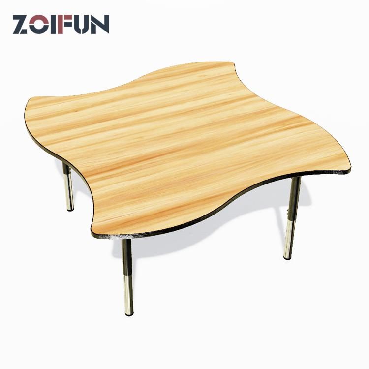 Zoifun MDF Table Top; Modern Simplicity Office Conference Desk Small Size Meeting Table