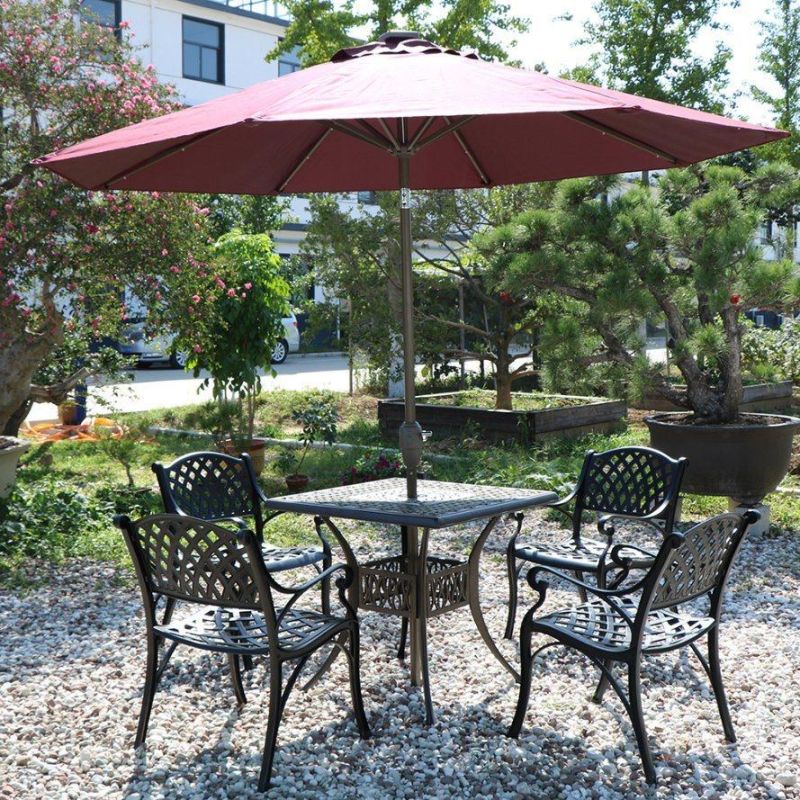 Cast Aluminum Outdoor Table Furniture Patio Table Furniture Sets