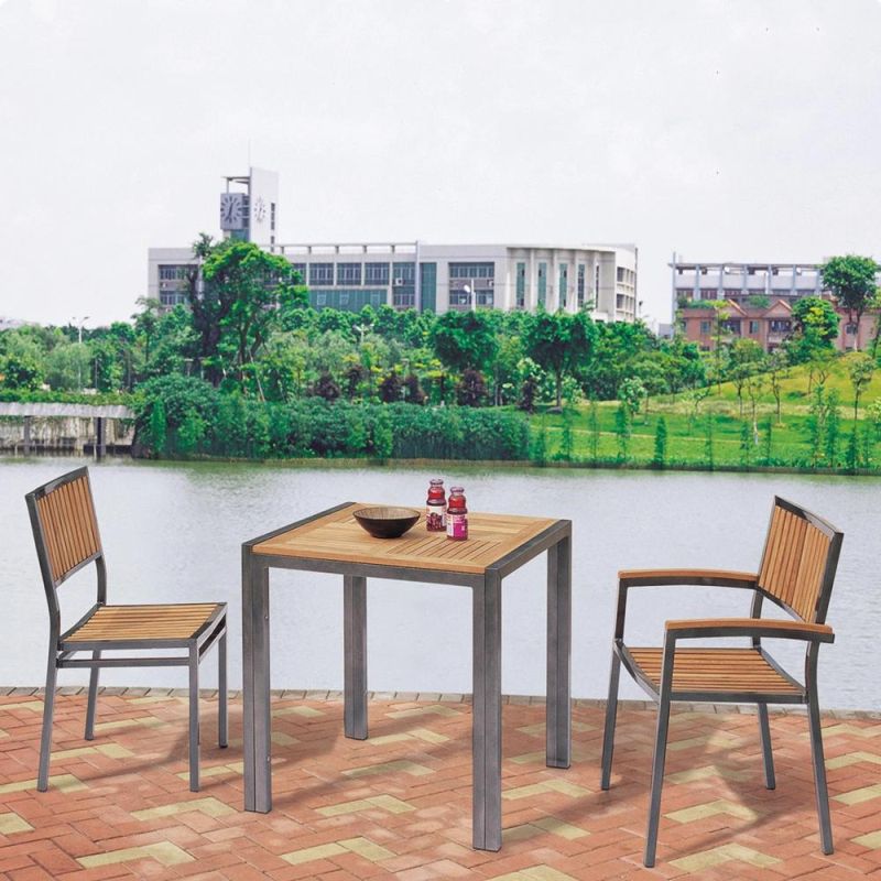 Small Light Weight Bamboo Look Cafe Furnitre Rattan Restaurant Furniture