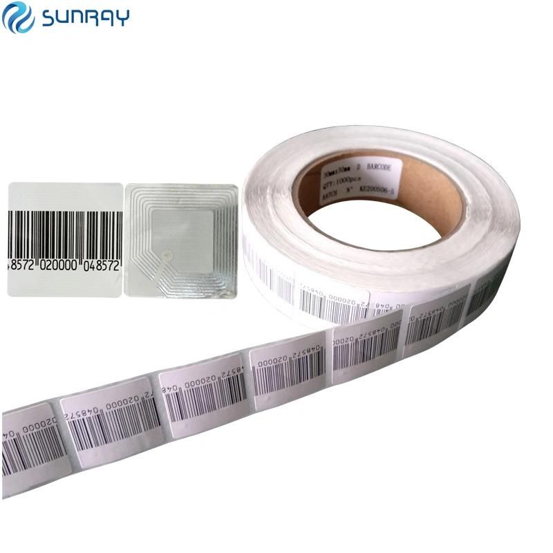 40*40 RF Sticker Labels EAS Label for Security System