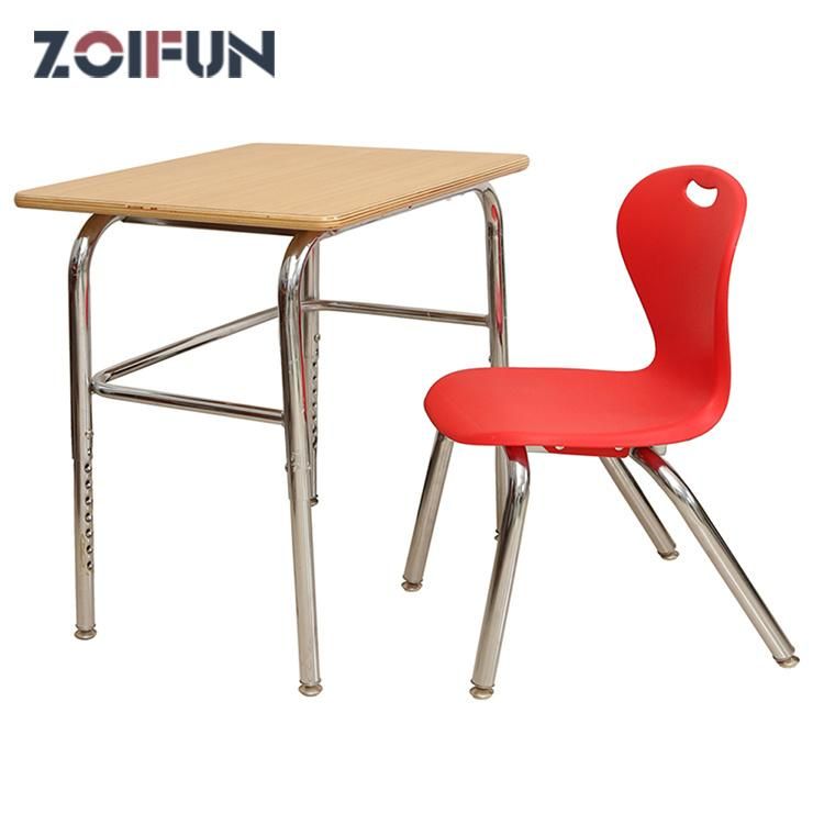 Hard Plastic PP Metal Stackable Anti-Slip Home School Company Classroom Chairs