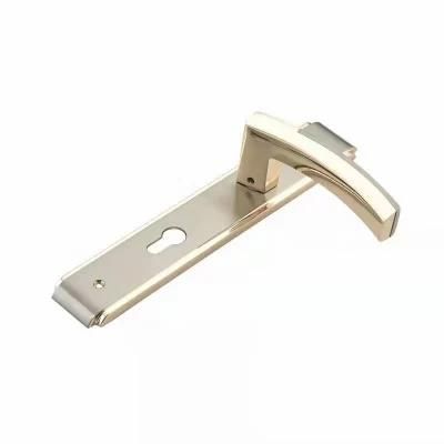 Wholesale Zinc Alloy Handle Door Locks in Big Plate for Villa and Exterior Doors