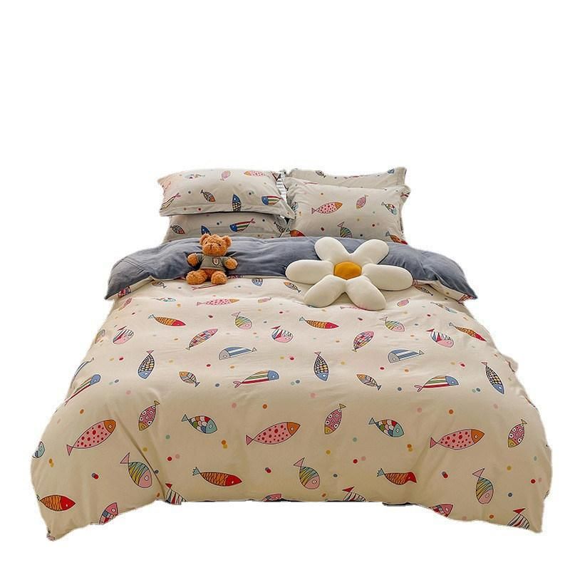 Fur Bedding Set Bedsheet Bedding Set Custom Bed Comforter