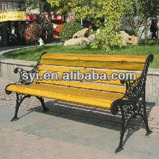 China Supplier Factory Supply Outdoor Furniture Garden Bench Cast Iron Park Bench Patio