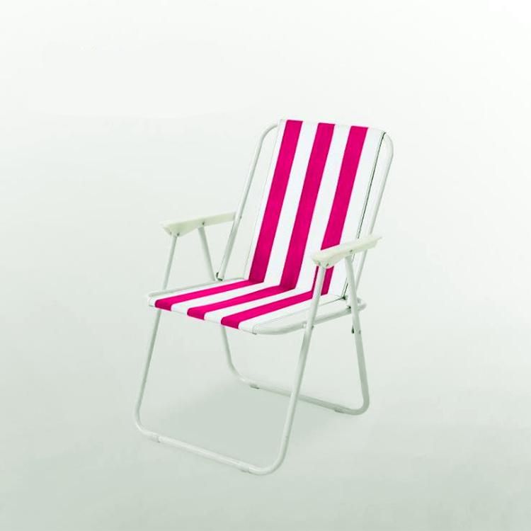 Folding Chair Outdoor Leisure Spring Chair Camping Beach Chair Indoor Back Chair Lunch Chair