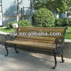 China Supplier Factory Supply Outdoor Furniture Garden Bench Cast Iron Park Bench Patio