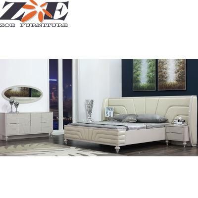 Global Hot Sale MDF and Solid Wood Bedroom Furniture with Sliding Door Wardrobe
