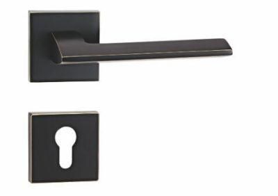 Interior Residential Universal Bed and Bath Room Door Levers Knob Drop Lever Brass Keys Door Handles for Left Right-Handed Doors