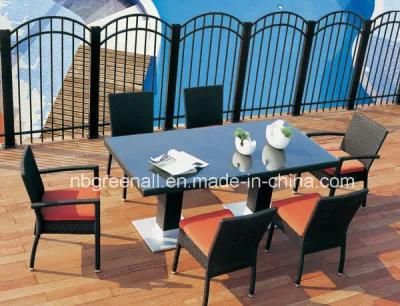 Rattan Garden Outdoor Patio Dininng Table and Chair Furniture Sets Furniture