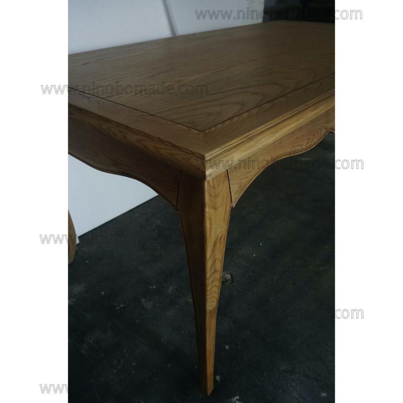 Antique French Vintage Furniture Nature Ash Dining Table