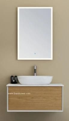 European Sanitary Ware Melamine Bathroom Vanity with LED Mirror