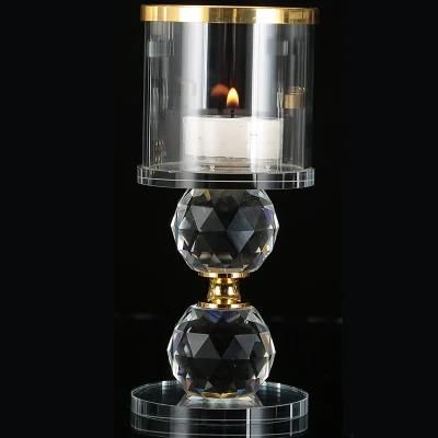 Glaring Crystal Home Decorative Candle Stand Candlestick