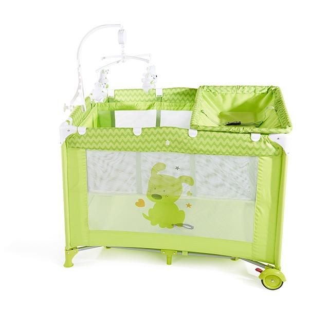 Good Quality Foldable Baby Playard Travel Cot Baby Crib European Standard En716 Playpen