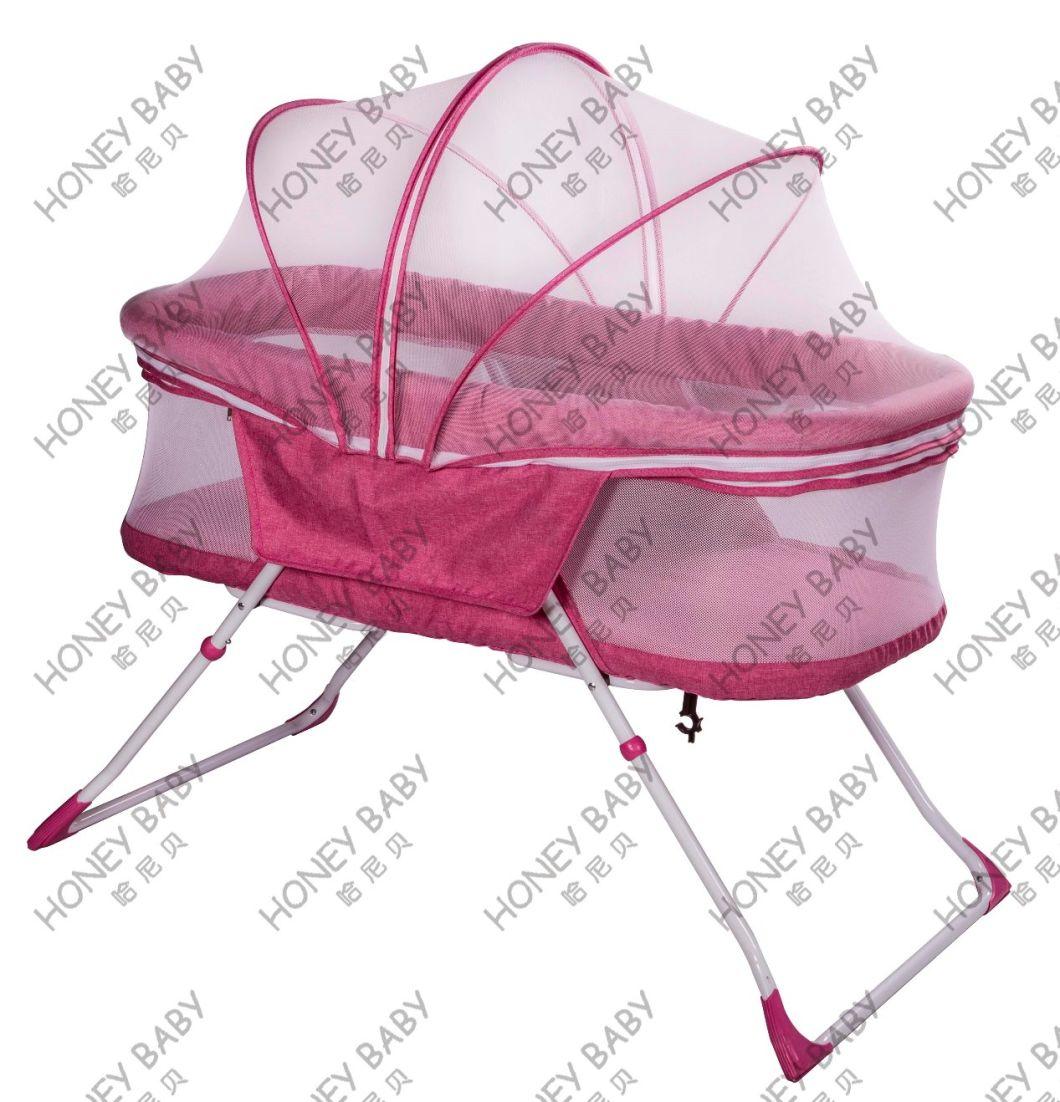 OEM Cheap Kids Portable Travel Foldable Swing Baby Playpen Bed