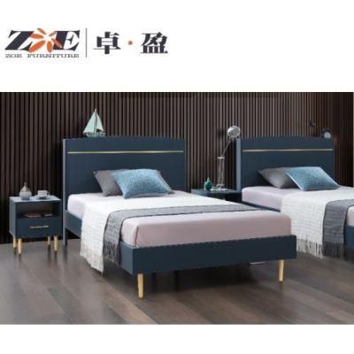 European Market Simple Design MDF Bed