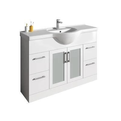 Cheap Furniture Small Bathroom Vanity Cabinet with Sink European Style