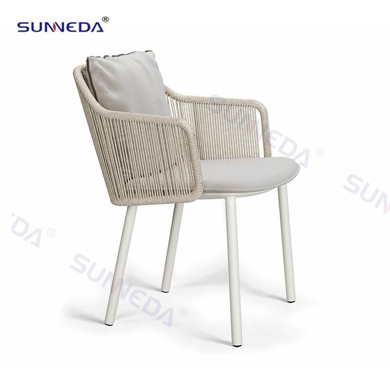 Garden Set Dining Metal Chair Base Metal Arm Chairs Frame Outdoor Garden and Patio Furniture Set