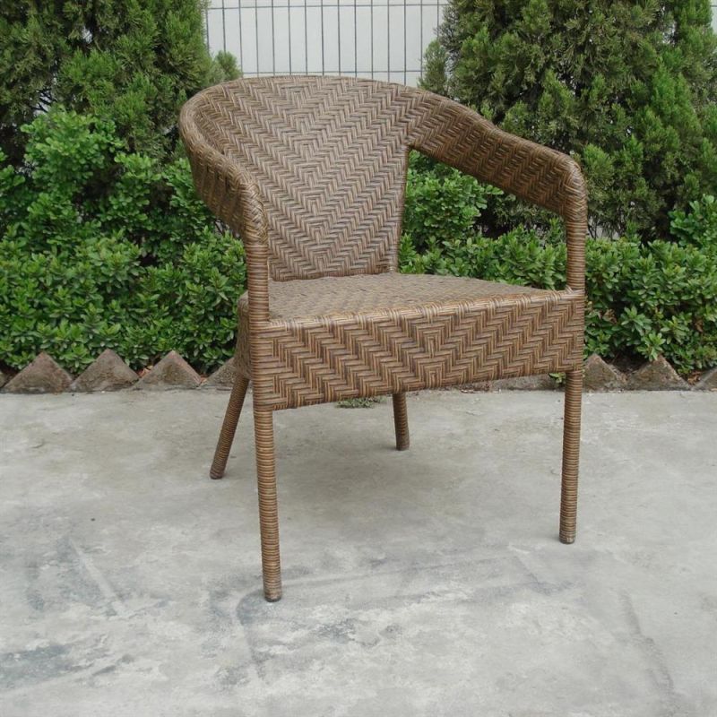 Antique Design European Style Garen Wicker Aluminum Acapulco Chair