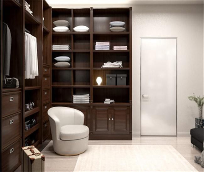 European Style White Customized Built in Wardrobes