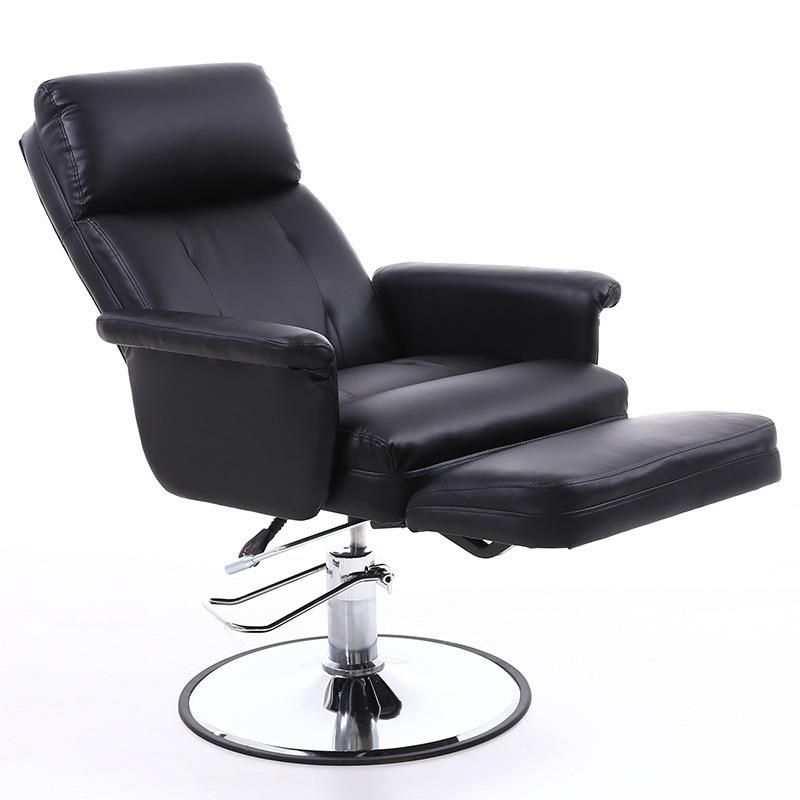 T-3179 2021 High Quality Custom European Styling Hydraulic Purple Barber Chair & Barber Stool for Beauty Salon