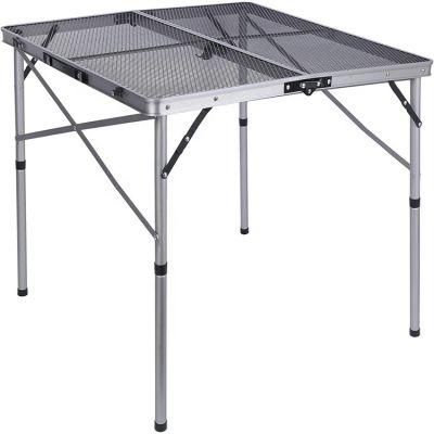 Outdoor Furniture Camping Square Folding Grill Table Tbsn8080